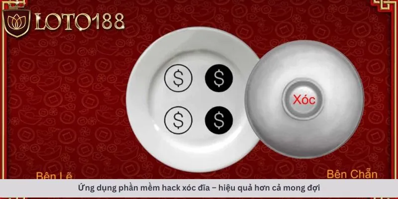 Ứng dụng phần mềm hack xóc đĩa