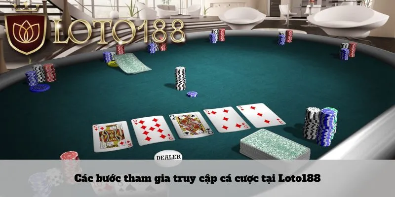 Các bước tham gia truy cập cá cược tại Loto188