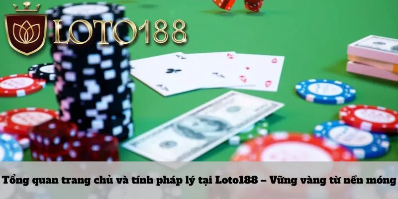 Tổng quan trang chủ và tính pháp lý tại Loto188 – Vững vàng từ nền móng